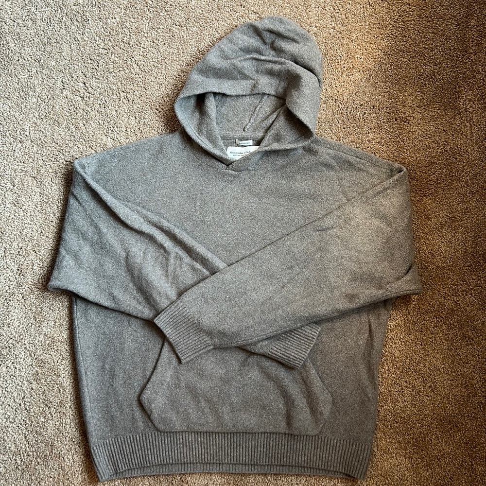 Abercrombie Knit Sweater Hoodie